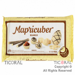 ARCOR MAPRICUBER TABLETA BLANCO X 800 GR